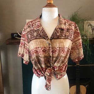 90s Vintage button down shirt